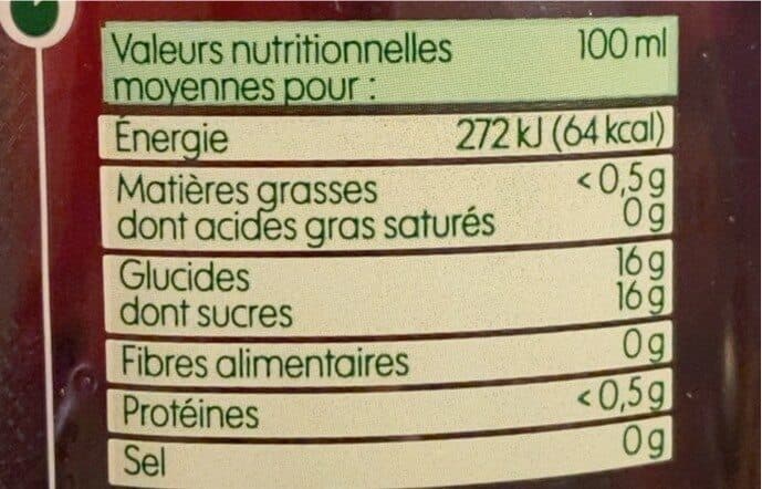 Bio Village Pur jus de raisin bio packshot