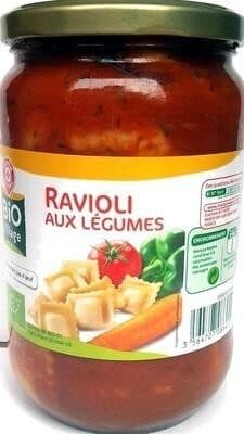 Bio Village Ravioli aux légumes bio packshot