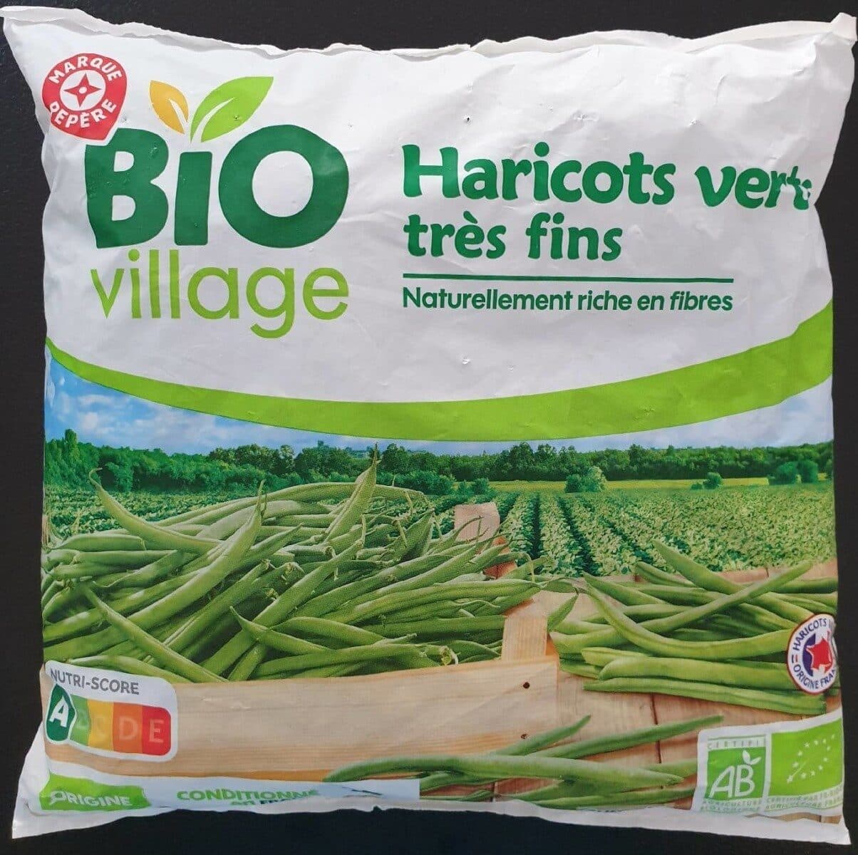 BIO village Haricots verts très fins packshot