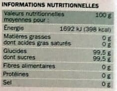 Bio Village Sucre blond pure canne en morceaux bio packshot