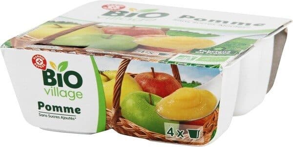 Bio Village Bio village - Pomme sans sucres ajoutés packshot