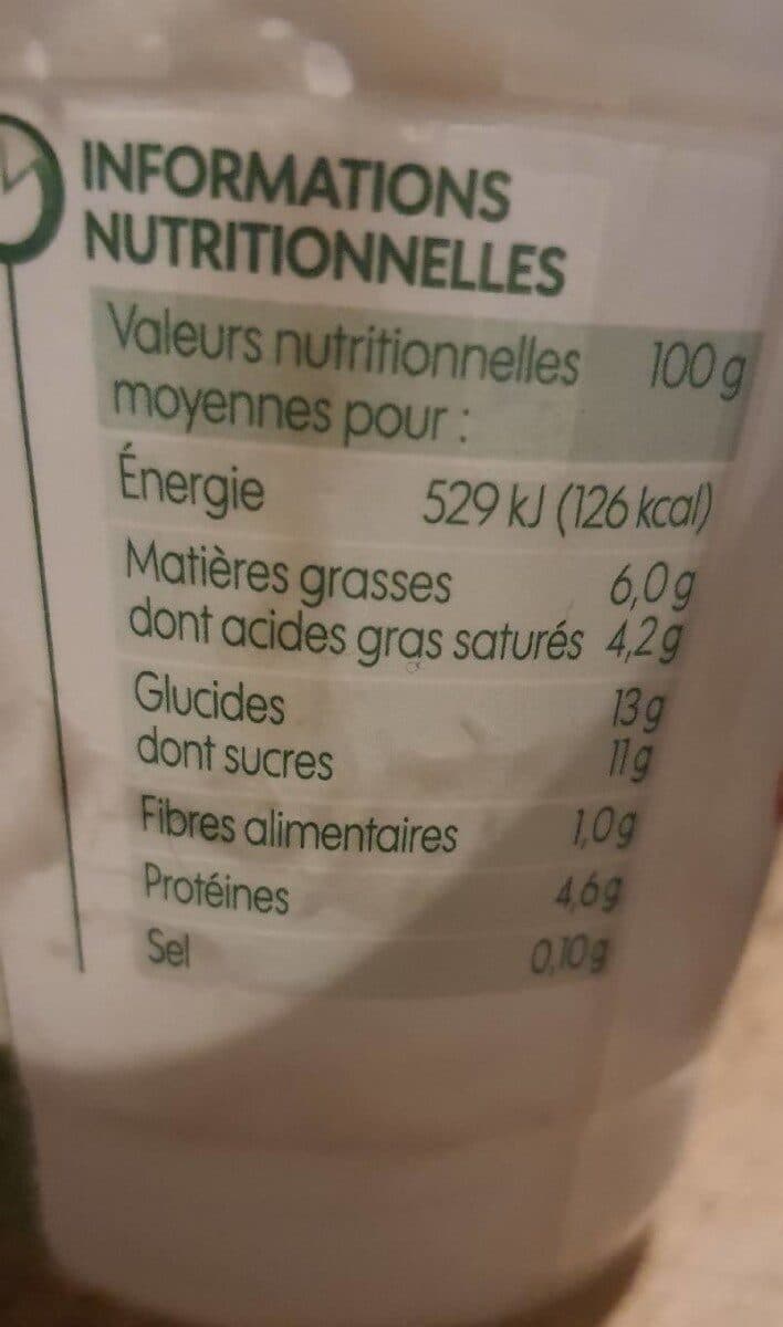 Bio Village Yaourt de Brebis sur lit de Châtaigne packshot