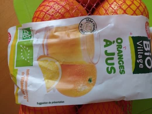 Bio Village Orange à jus Bio packshot