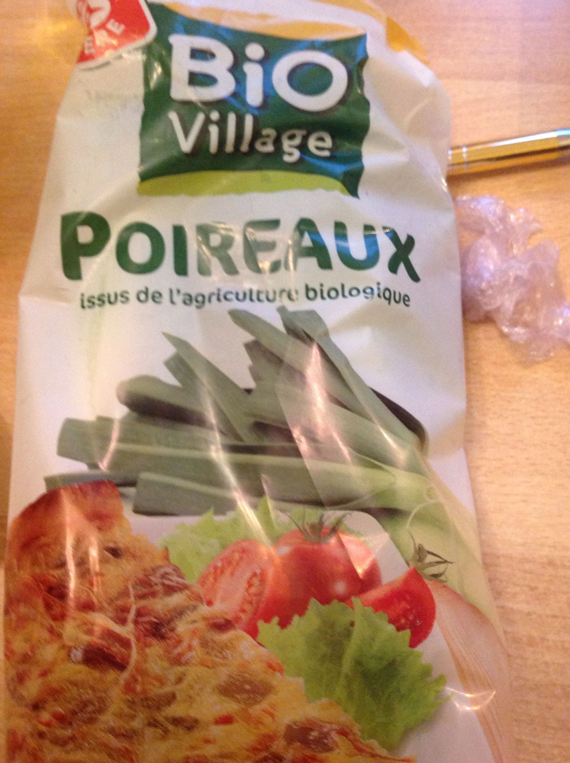 Bio Village Poireaux packshot