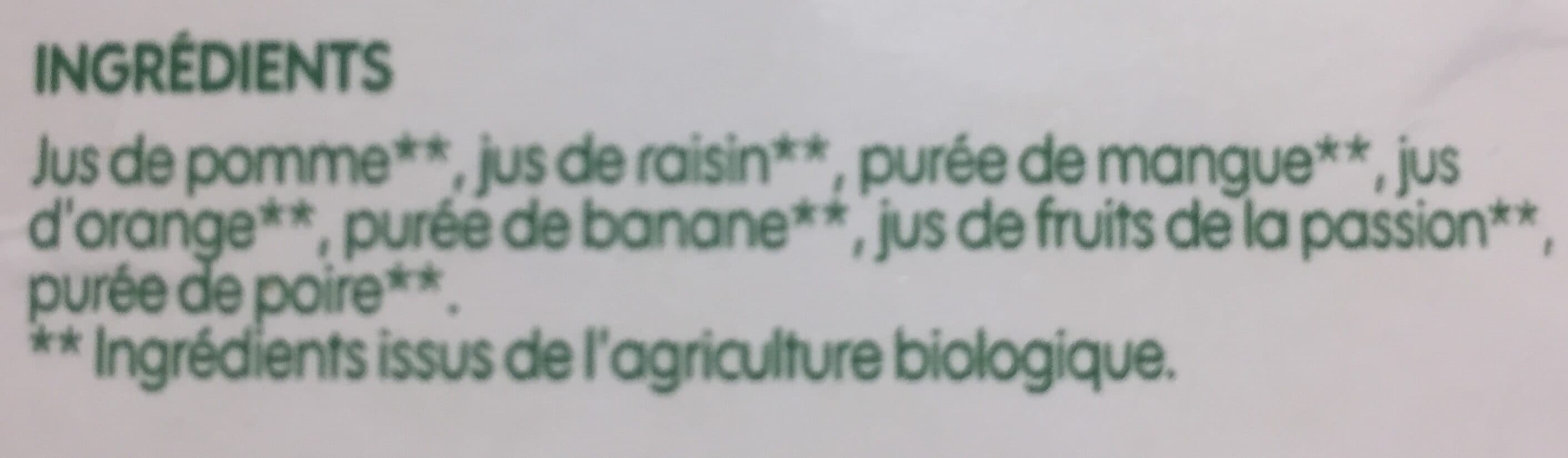 Bio Village 100% pur jus Multifruits packshot