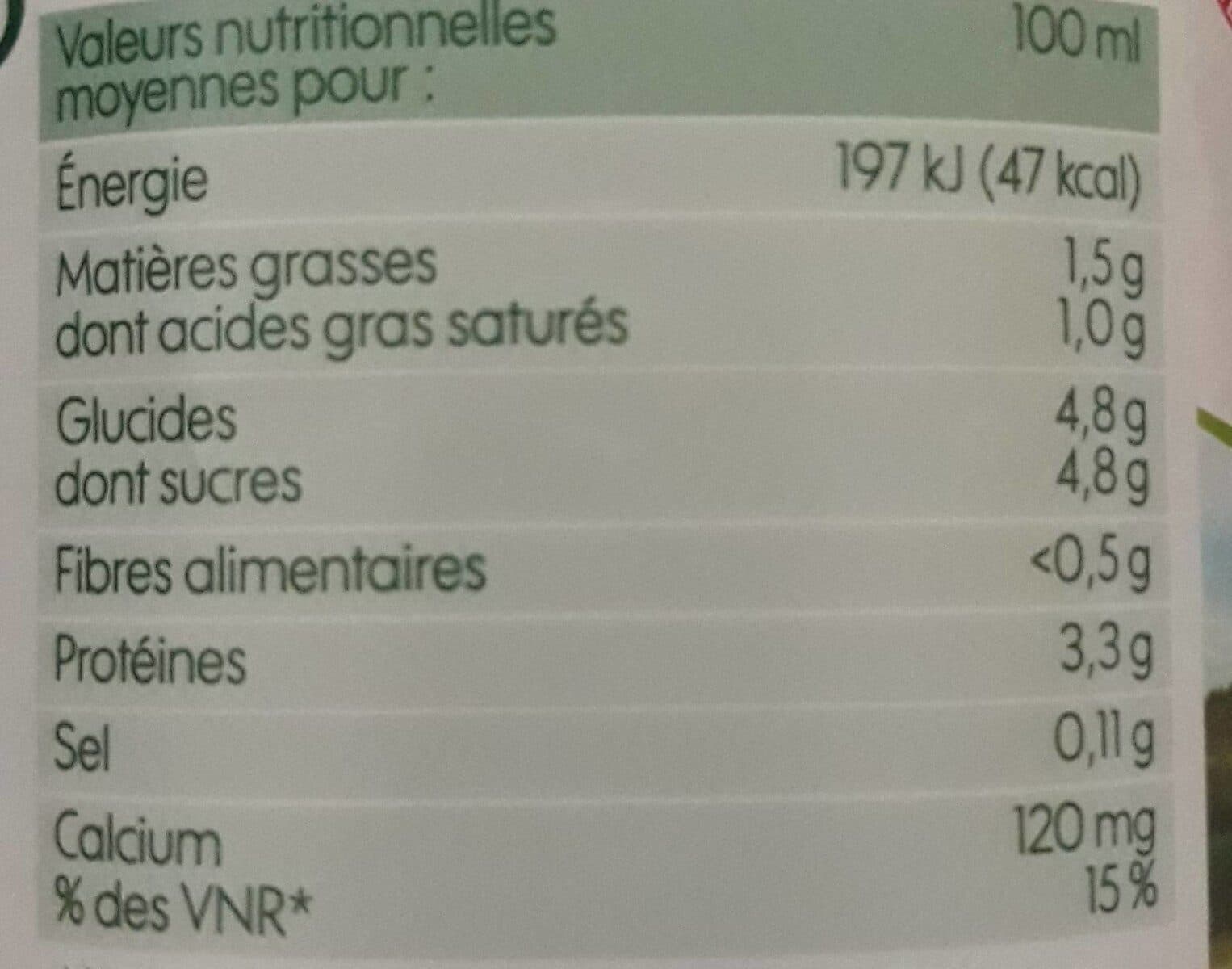 Bio Village Lait Demi-Écrémé stérilisé UHT packshot