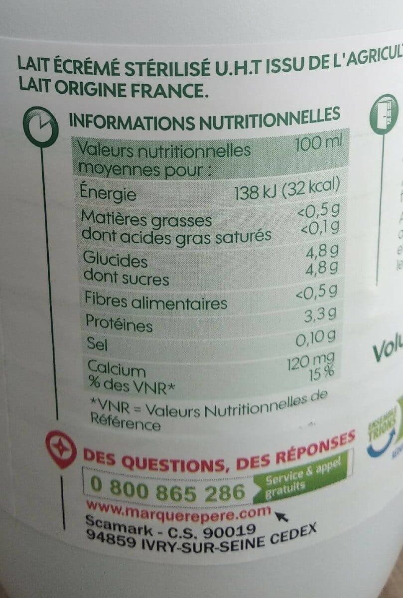 Bio Village Lait écrémé packshot