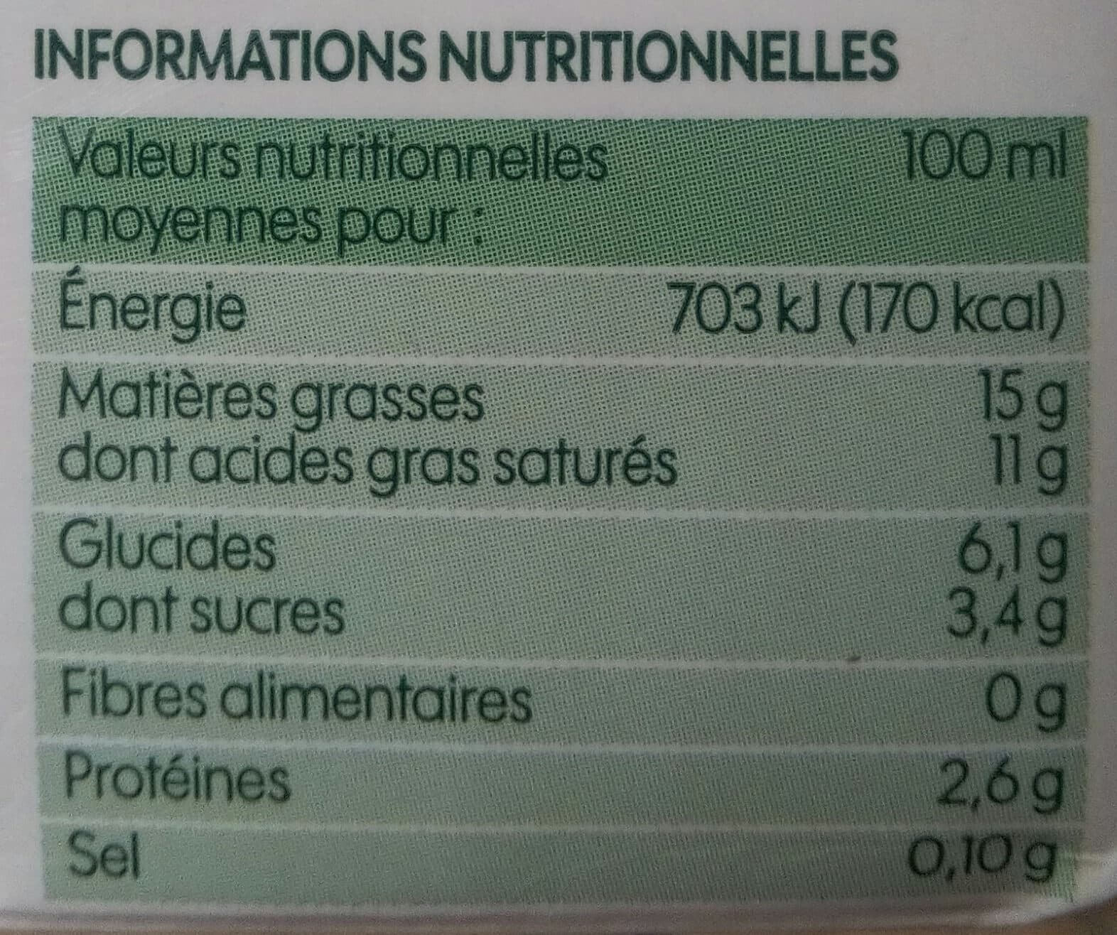 Bio Village Crème fluide légère 15% MG packshot