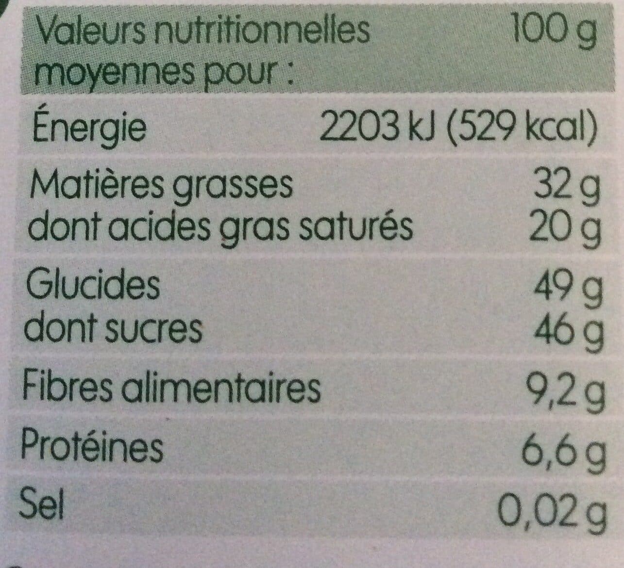 Bio Village Chocolat noir dessert bio packshot