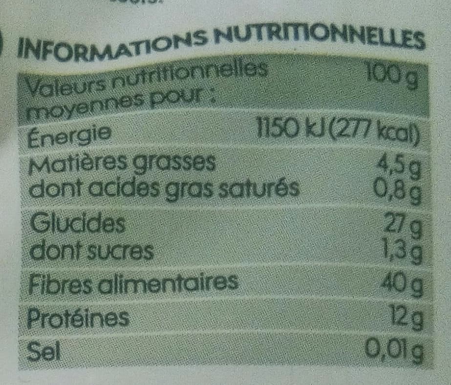 Bio Village Son de blé bio packshot
