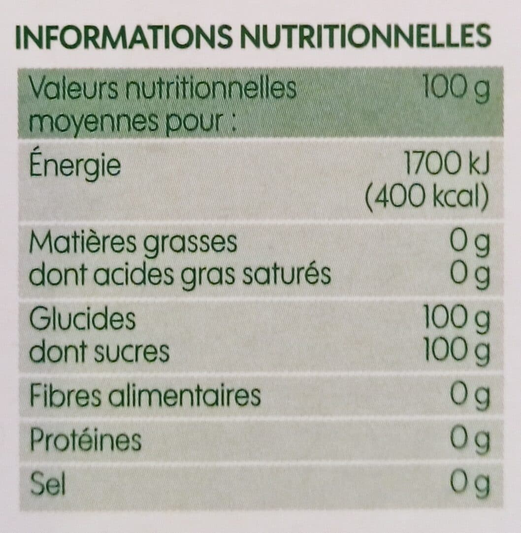 Bio Village Blond pur canne packshot