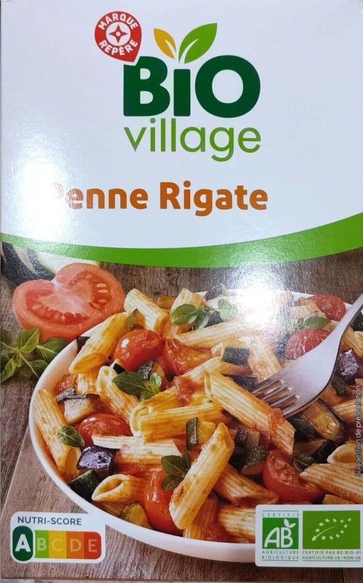 Bio Village Penne Rigate packshot