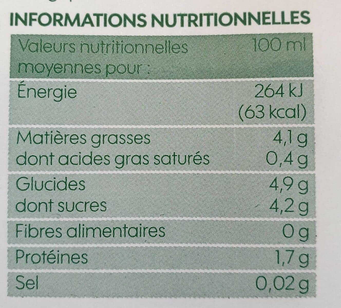 Bio Village Lait amande intense bio packshot