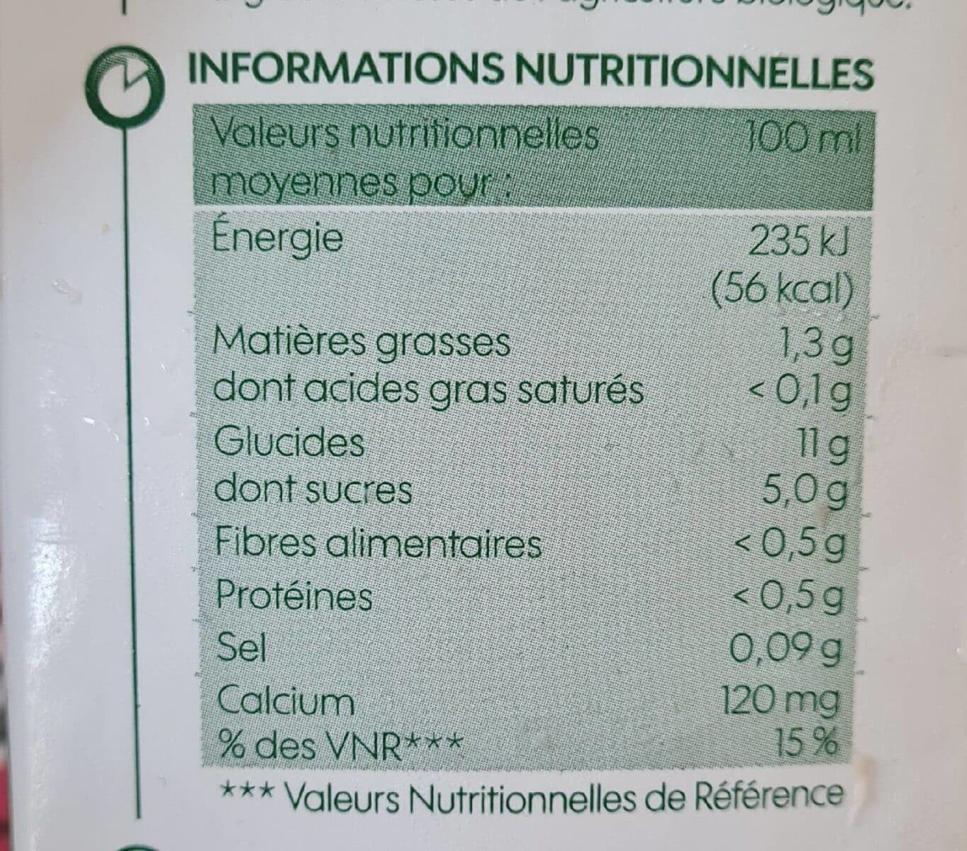 Bio Village Boisson riz calcium packshot