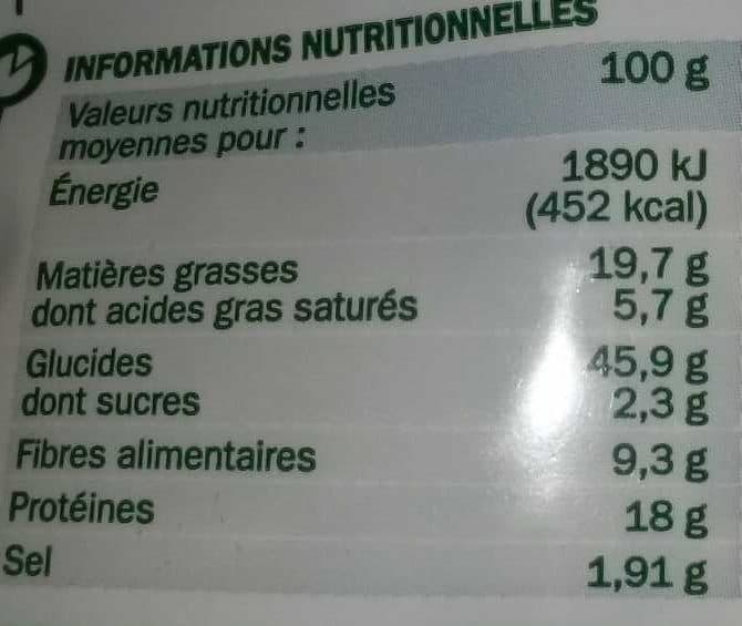 Bio Village Mini crackers bio graines de courge et fromage packshot