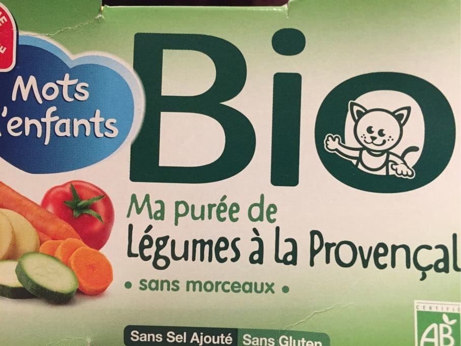 Marque Repère Ma Puree De Legumes A La Provencale packshot