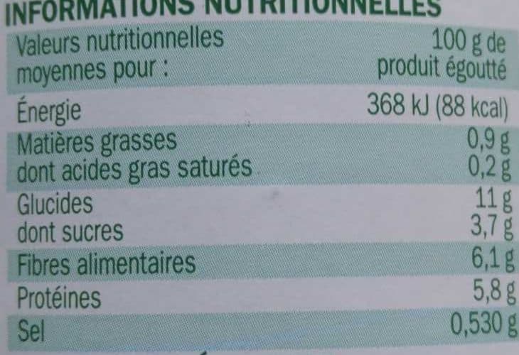 Bio Village Petits pois extra fins bio bocal packshot