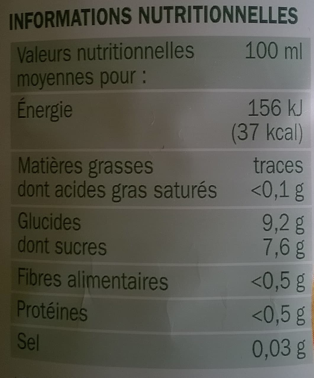 Bio Village Nectar fruits du verger bio packshot