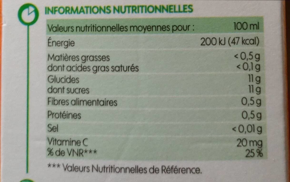 Bio Village Pur jus d'orange avec pulpe packshot
