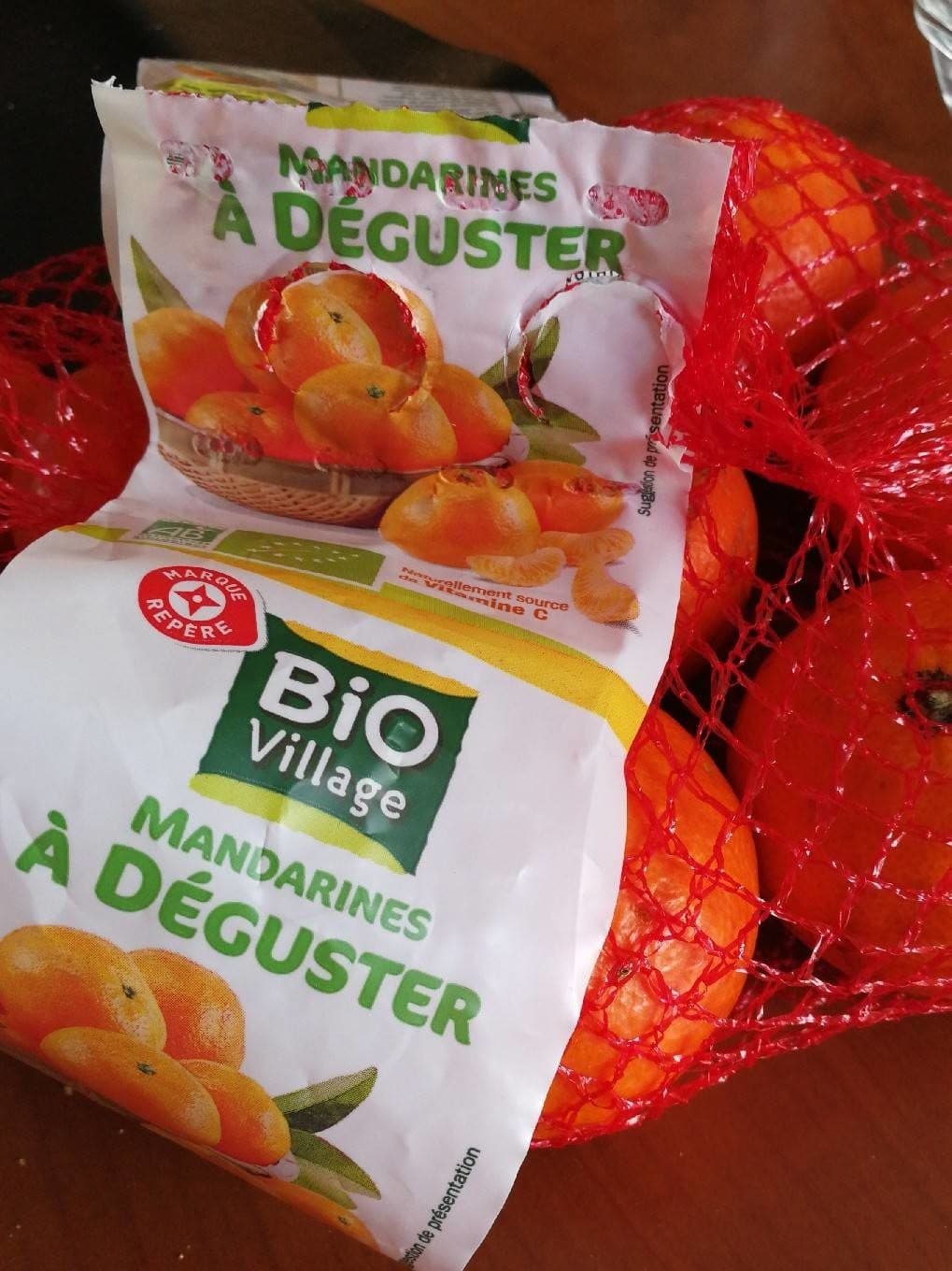 Bio Village Mandarines packshot