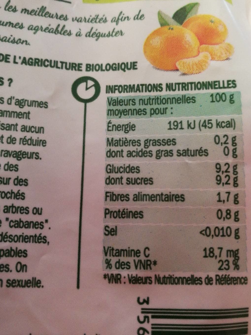 Bio Village Mandarines packshot