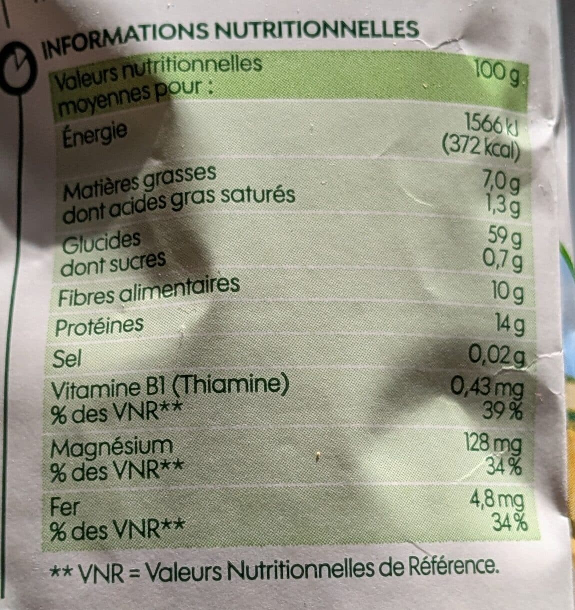 Bio Village Flocons d'Avoine packshot