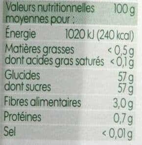Bio Village Confiture Extra de Cassis Bio packshot