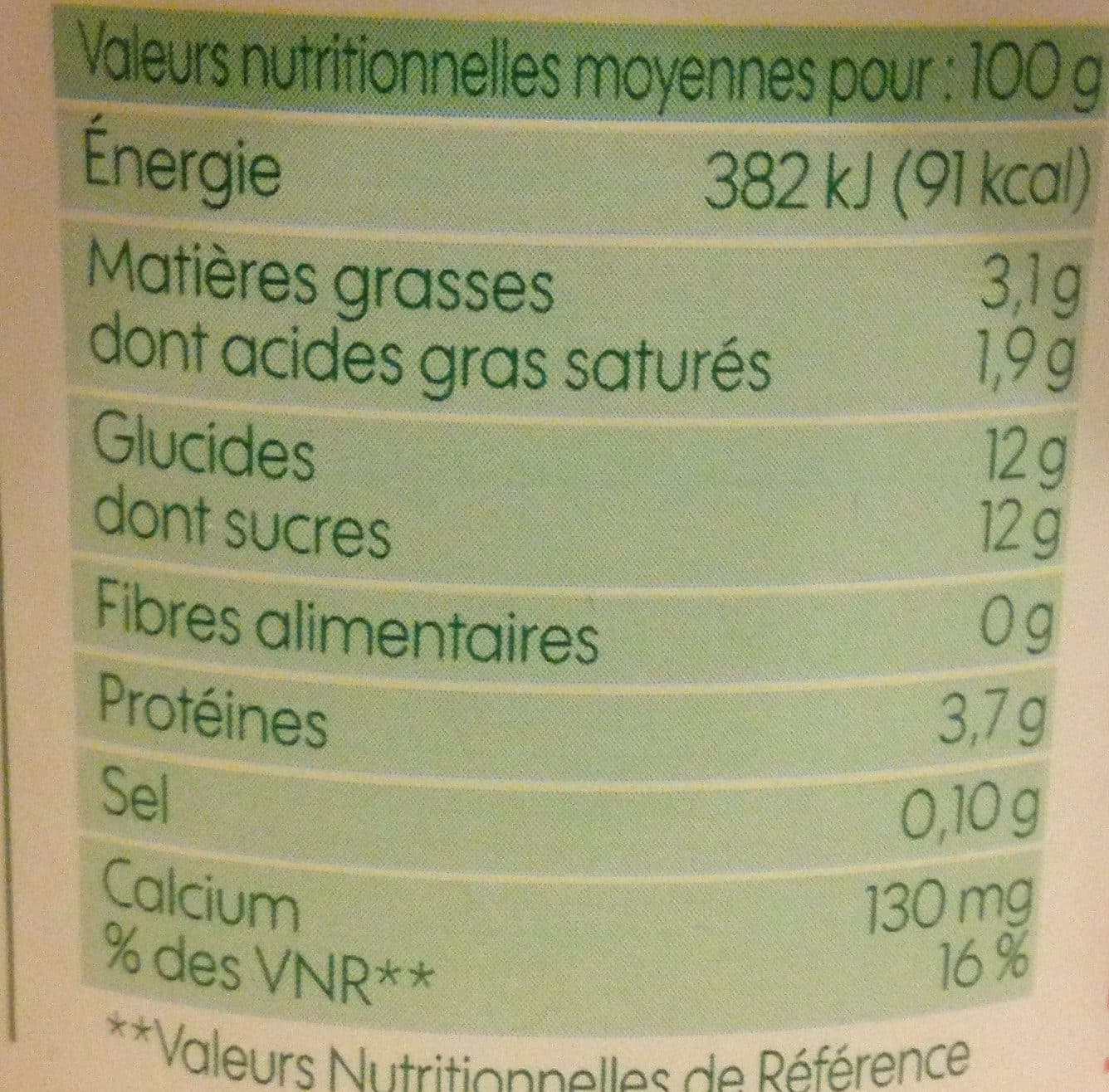 Bio Village Yaourt nature sucré Sucre de canne packshot