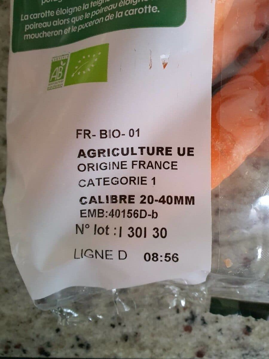 Bio Village Carottes 1kg packshot