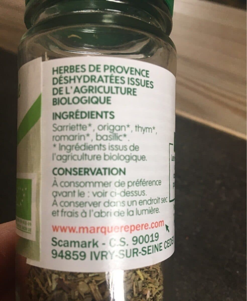 Bio Village Herbes de provence bio - flacon packshot