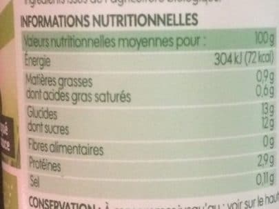 Bio Village Yaourt à la fraise packshot