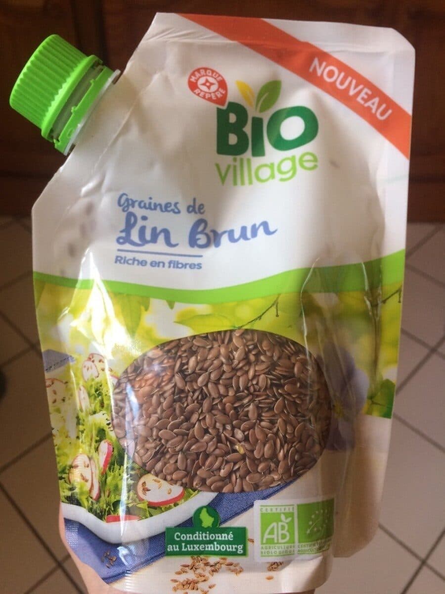 Bio Village Farine de lin brun packshot