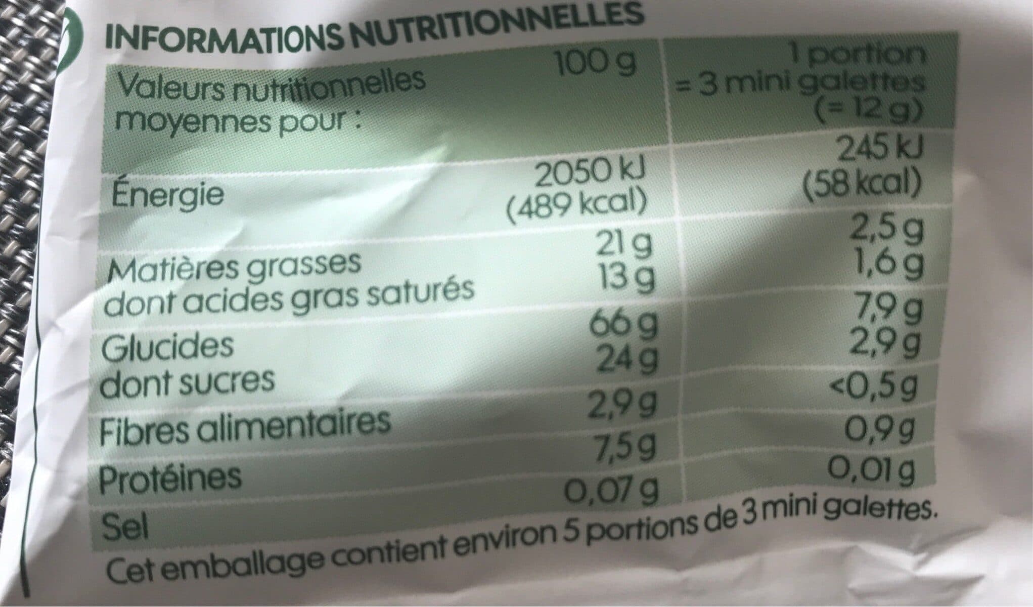 Bio Village Mini galette de riz chocolat au lait packshot