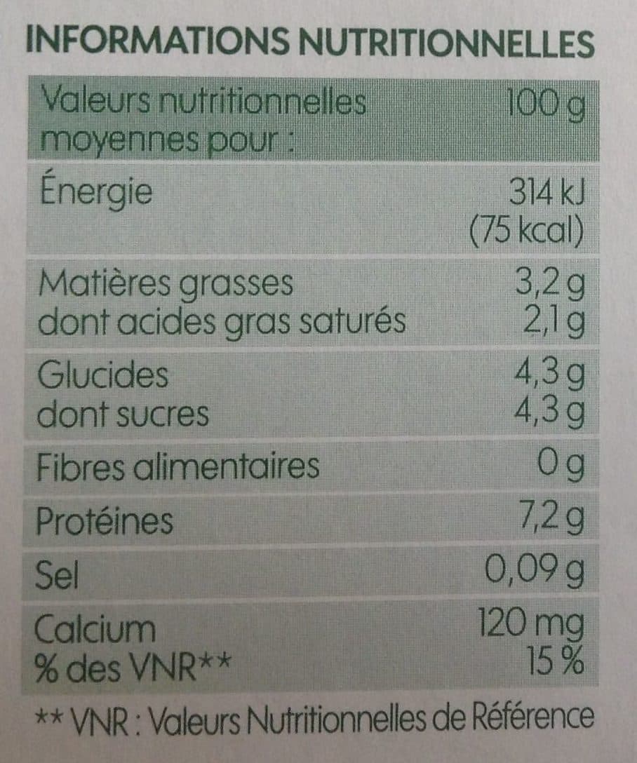 Bio Village Fromage frais nature bio packshot