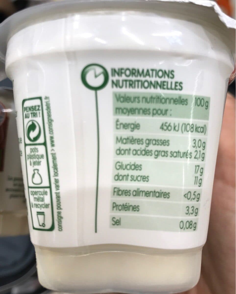 Bio Village SEMOULE LAIT VANILLE packshot