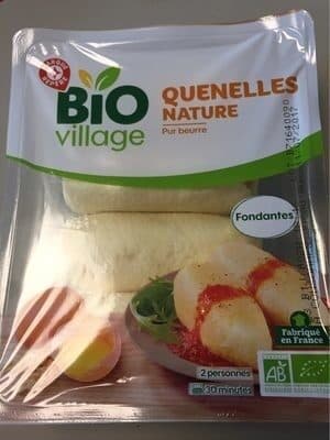 Bio Village Quenelles nature packshot