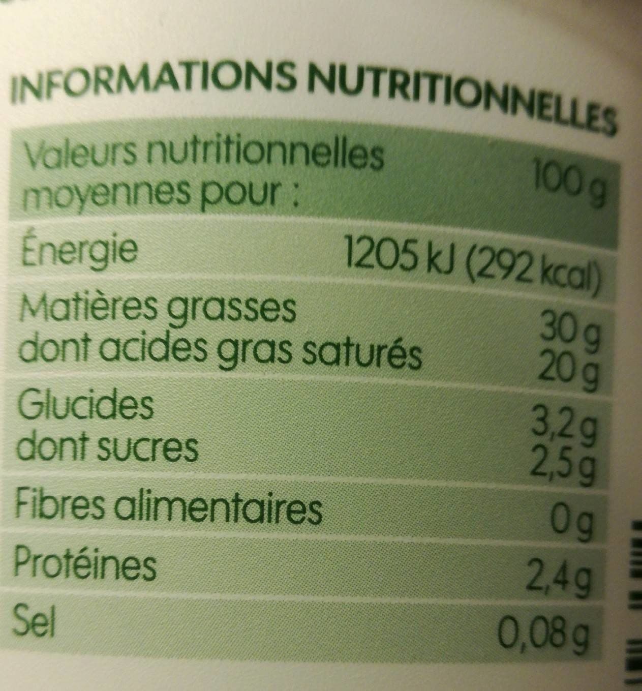 Bio Village Crème fraîche épaisse bio 30 % Mat. Gr. packshot