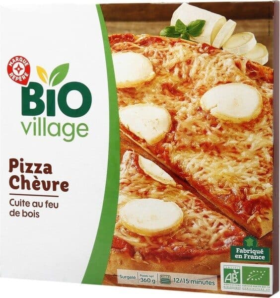 Bio Village Pizza Chèvre packshot