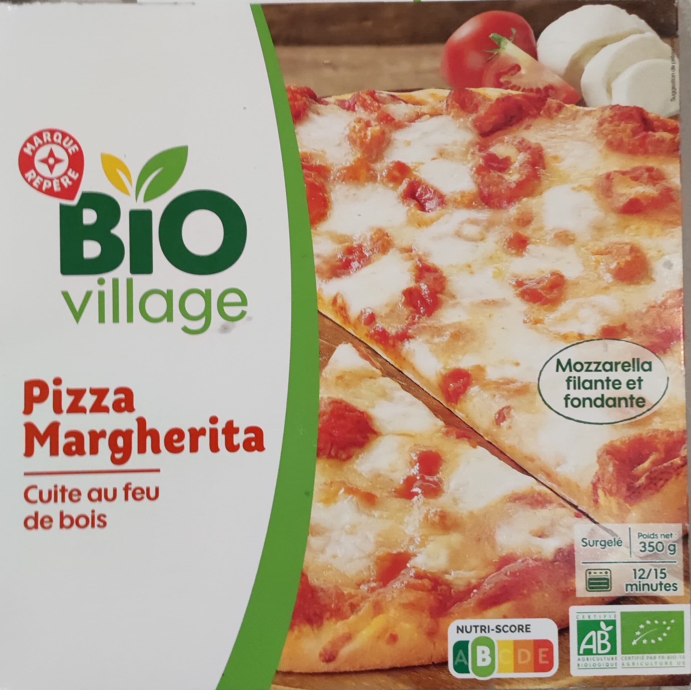 Bio Village Pizza margherita packshot