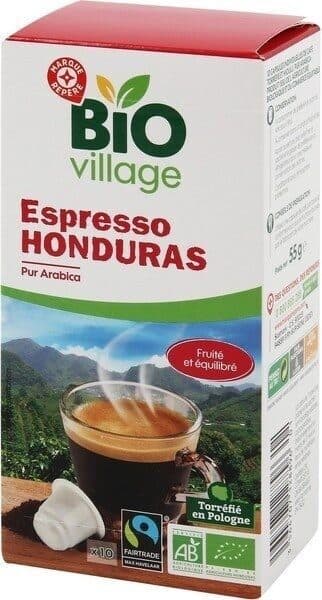 Bio Village Espresso honduras packshot