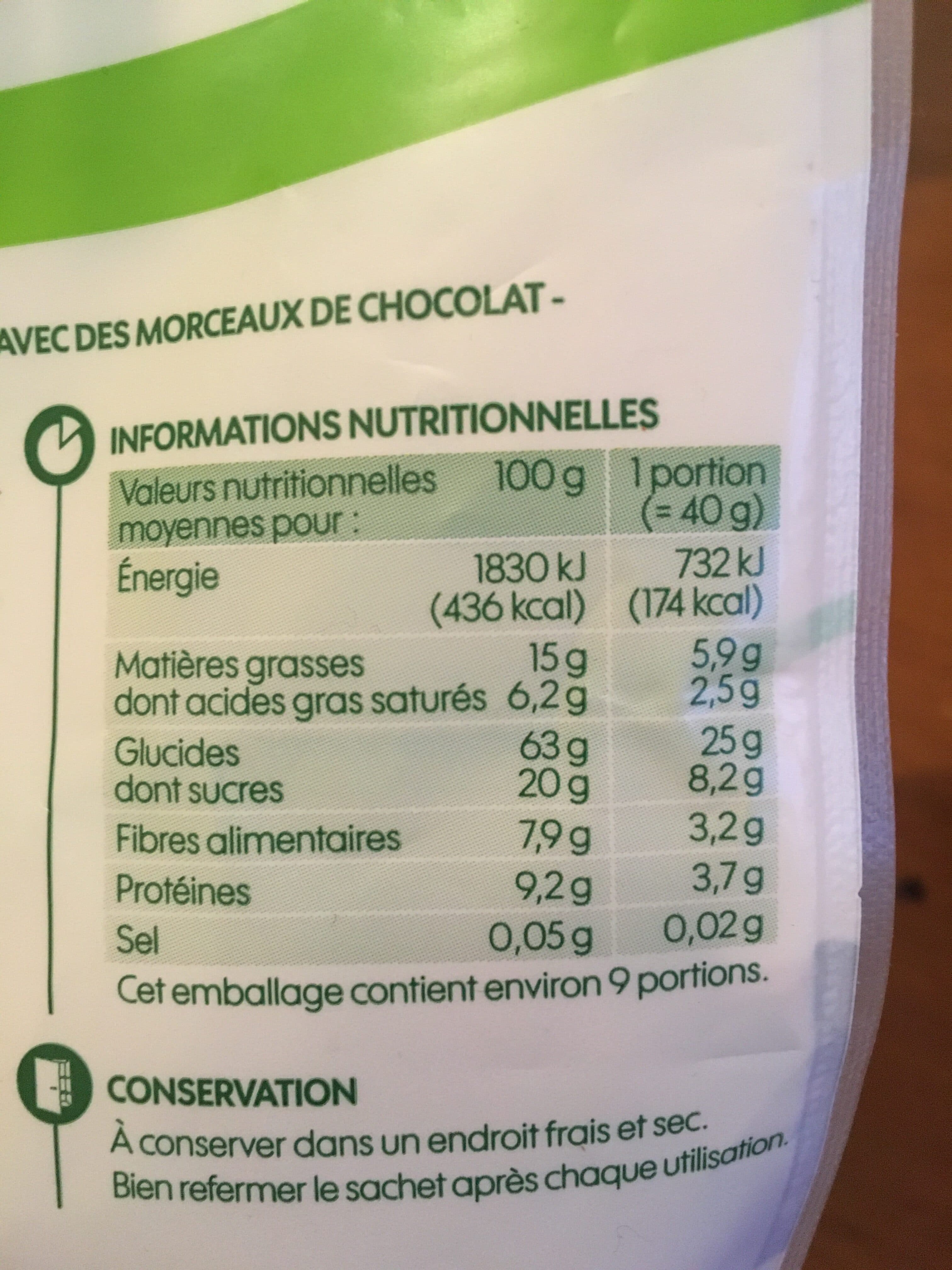 Bio Village Muesli croustillant tout chocolat bio packshot