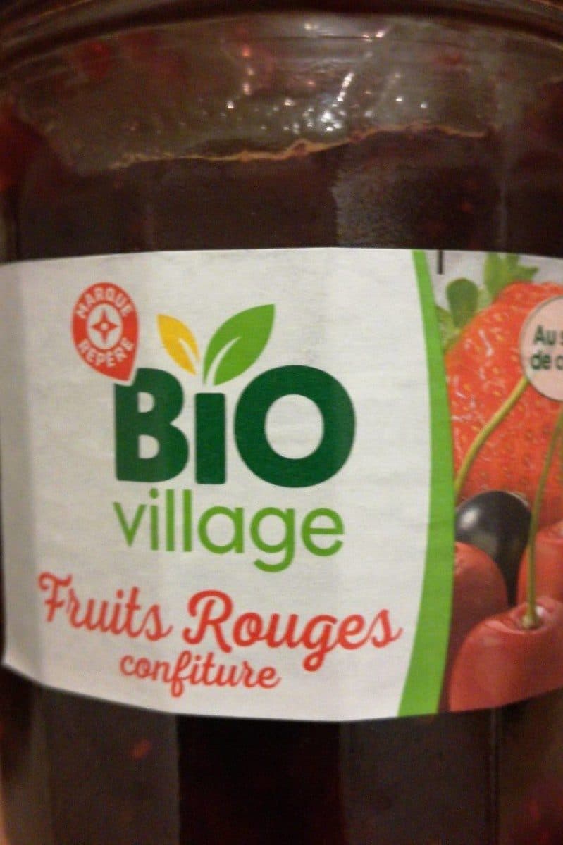 Bio Village Confiture fruits rouges packshot