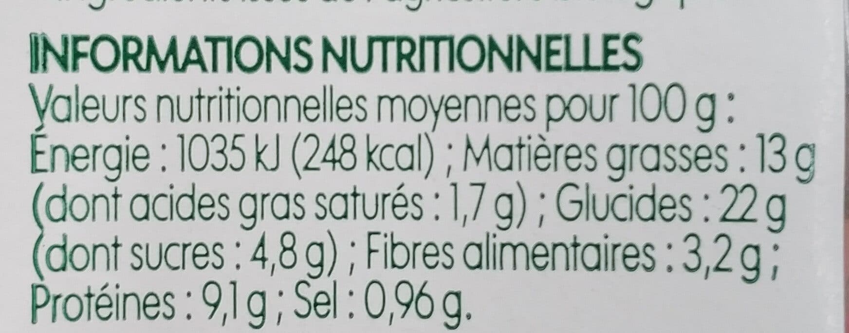 Bio Village Sandwich club poulet crudités bio packshot