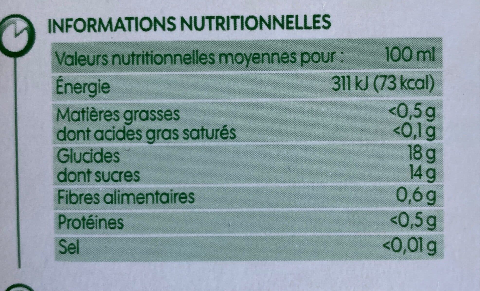 Bio Village Pur jus de pruneaux bio packshot