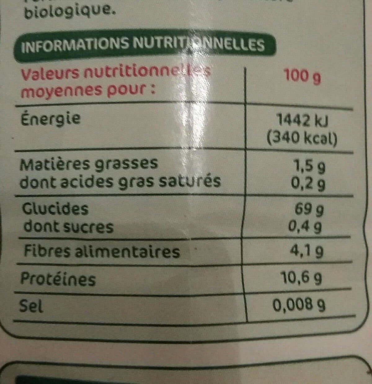 Bio Village Farine de blé packshot