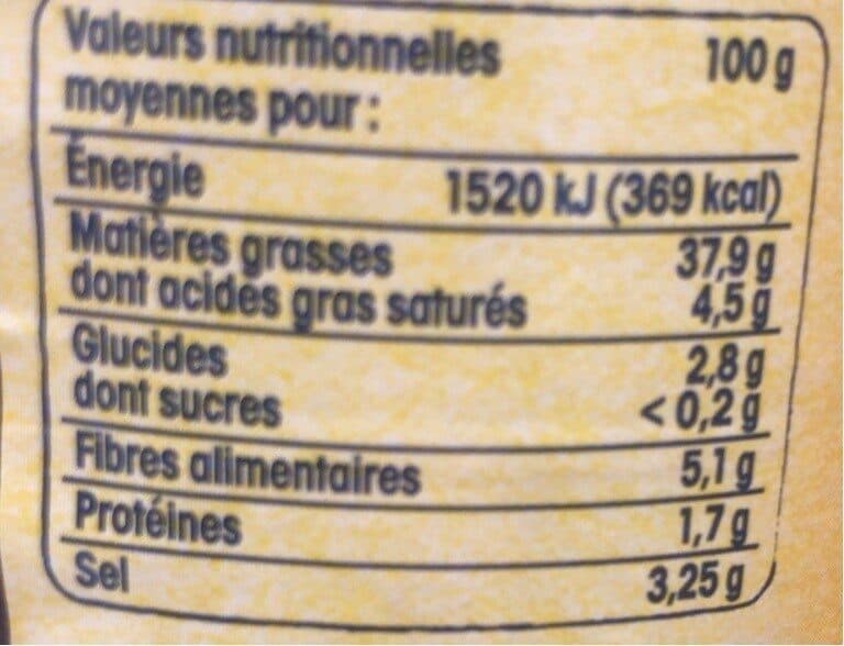 Leclerc Olives noirs de Nyons packshot