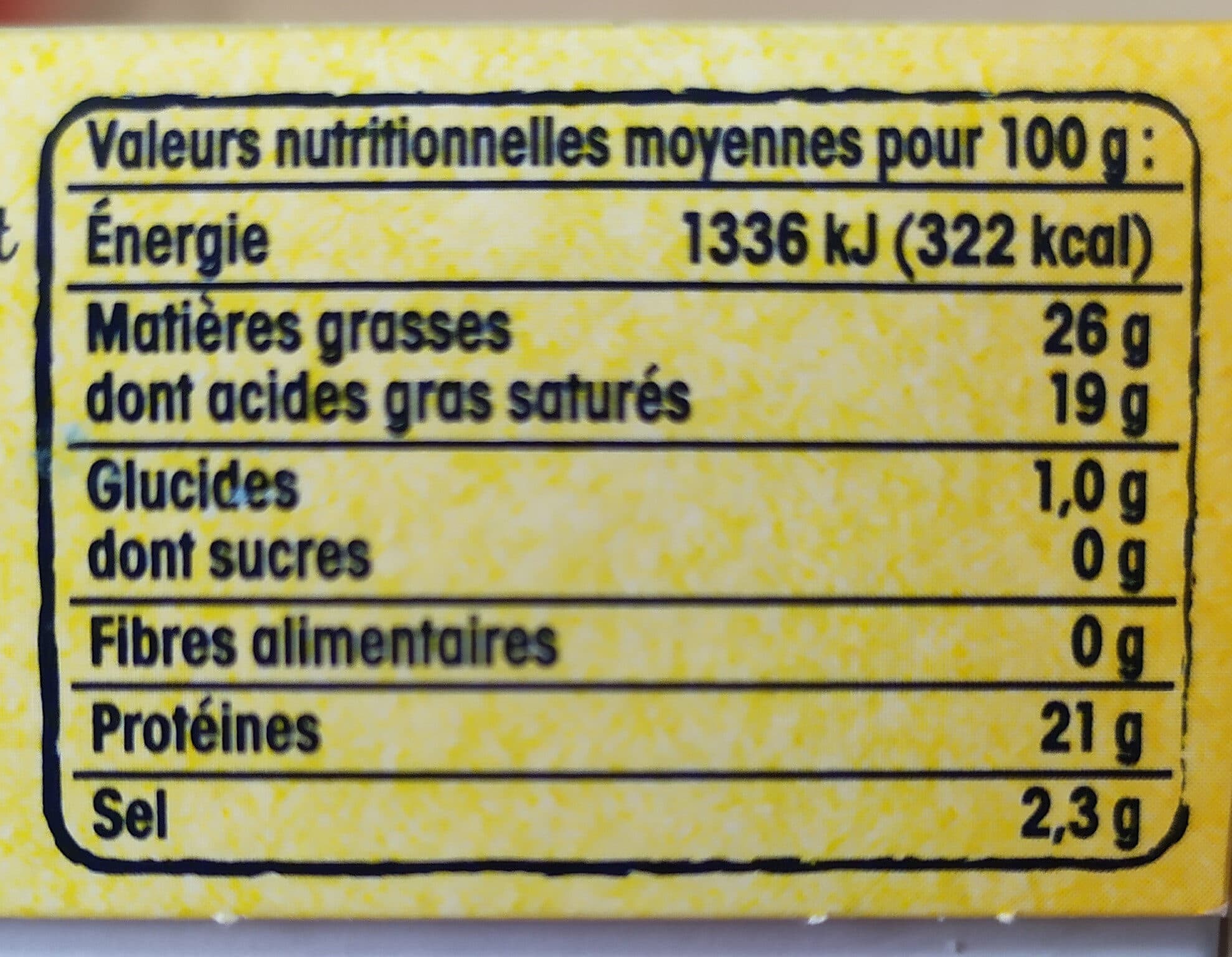 Nos regions ont du talent Quart Maroilles packshot