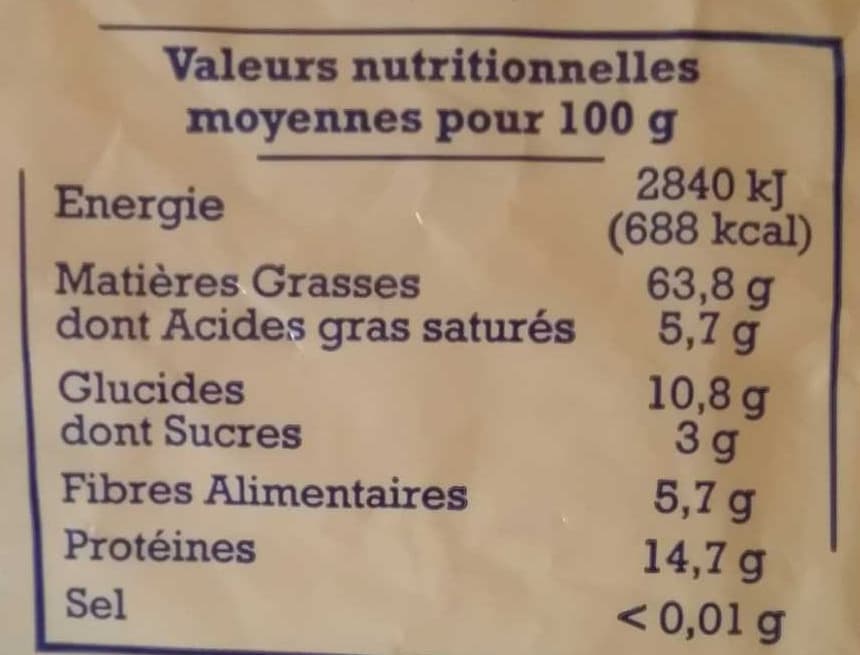 Nos Régions Ont Du Talent Noix de Grenoble packshot