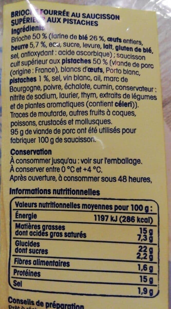 Leclerc Saucisson Brioc packshot