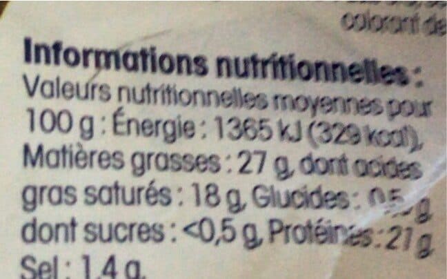 Nos Régions ont du Talent Reblochon de Savoie au lait cru packshot